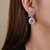 Picture of Luxury Platinum Plated Dangle Earrings with No-Risk Refund