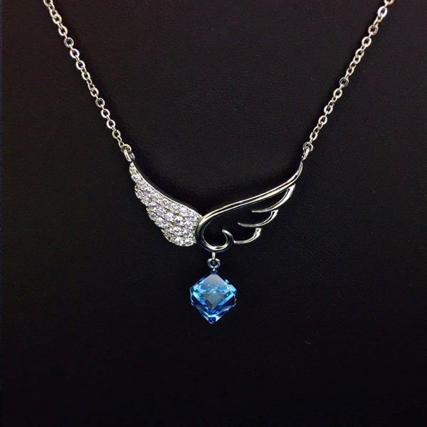 Picture of Delicate Wing Holiday Pendant Necklace