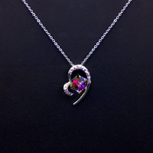 Show details for Good Cubic Zirconia Colorful Pendant Necklace