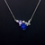 Picture of Holiday Platinum Plated Pendant Necklace at Factory Price