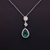Picture of Brand New Green Geometric Pendant Necklace with SGS/ISO Certification