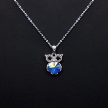 Show details for New Season Blue Holiday Pendant Necklace with SGS/ISO Certification