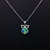 Picture of Low Cost Platinum Plated Colorful Pendant Necklace with Low Cost