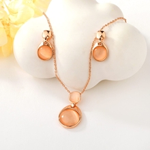 Show details for Fast Selling White Geometric 2 Piece Jewelry Set from Editor Picks