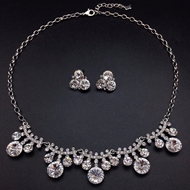 Show details for Sparkling Party Geometric 2 Piece Jewelry Set