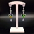 Picture of New Swarovski Element Platinum Plated Dangle Earrings