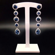 Show details for Hypoallergenic Copper or Brass Party Dangle Earrings with Easy Return