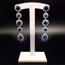 Show details for Hypoallergenic Copper or Brass Party Dangle Earrings with Easy Return