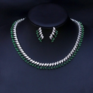 Show details for Nice Cubic Zirconia Geometric 2 Piece Jewelry Set Show details for Nice Cubic Zirconia Geometric 2 Piece Jewelry Set