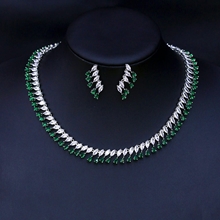 Show details for Nice Cubic Zirconia Geometric 2 Piece Jewelry Set