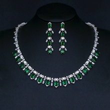 Show details for Luxury Copper or Brass 2 Piece Jewelry Set with Full Guarantee