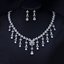 Show details for Party White 2 Piece Jewelry Set with Fast Delivery