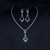 Picture of Bulk Platinum Plated Copper or Brass 2 Piece Jewelry Set Exclusive Online