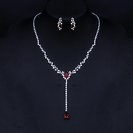 Show details for Fashionable Party Red 2 Piece Jewelry Set Show details for Fashionable Party Red 2 Piece Jewelry Set