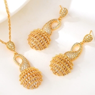 Show details for Buy Copper or Brass Party 2 Piece Jewelry Set with Low Cost