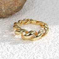 Picture of Need-Now Copper or Brass Gold Plated Fashion Ring Exclusive Online