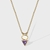Picture of Fashionable Party Purple Pendant Necklace