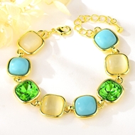 Picture of Staple Geometric Green Fashion Bracelet