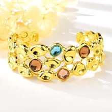 Show details for Zinc Alloy Geometric Fashion Bracelet with Full Guarantee