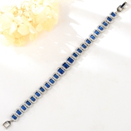 Show details for Affordable Copper or Brass Platinum Plated Fashion Bracelet in Exclusive Design