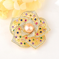 Show details for Sparkling Party Colorful Brooche
