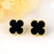 Picture of Shop Moissanite Clover Stud Earrings Best Price