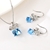 Picture of Copper or Brass Blue 2 Piece Jewelry Set at Super Low Price
