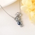 Picture of Staple Bear Platinum Plated Pendant Necklace