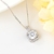 Picture of Delicate Geometric 925 Sterling Silver Pendant Necklace