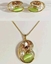 Show details for Womens Gold Plated Classic 2 Piece Jewelry Set Factory Supply