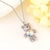 Picture of Party Platinum Plated Pendant Necklace with Fast Delivery
