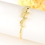 Show details for Amazing Cubic Zirconia Gold Plated Fashion Bangle