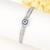Picture of Attractive Blue Cubic Zirconia Fashion Bangle For Your Occasions