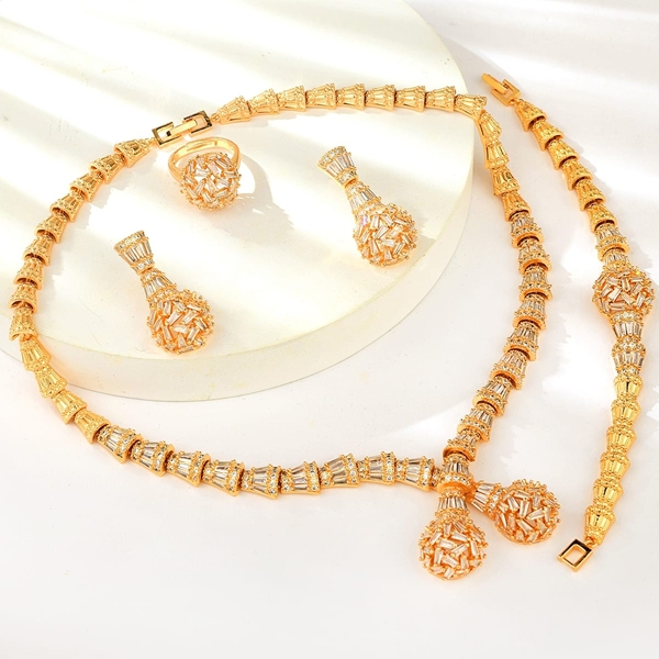 Picture of Luxury Party 4 Piece Jewelry Set in Exclusive Design