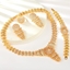 Show details for Need-Now White Copper or Brass 4 Piece Jewelry Set from Editor Picks