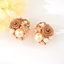 Show details for Trendy Rose Gold Plated Classic Dangle Earrings