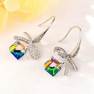 Show details for Famous Geometric Fashion Dangle Earrings