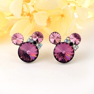 Show details for Hypoallergenic Platinum Plated Copper or Brass Dangle Earrings with Easy Return