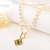 Picture of Featured White Irregular Pendant Necklace for Girlfriend