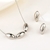 Picture of Cheap Platinum Plated Classic 2 Piece Jewelry Set for Ladies