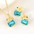 Picture of Classic Blue 2 Piece Jewelry Set Online Only