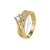 Picture of Brand New White Fashion Fashion Ring with SGS/ISO Certification