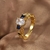 Picture of Filigree Geometric Fashion Fashion Ring