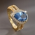 Picture of Famous Geometric Gold Plated Fashion Ring
