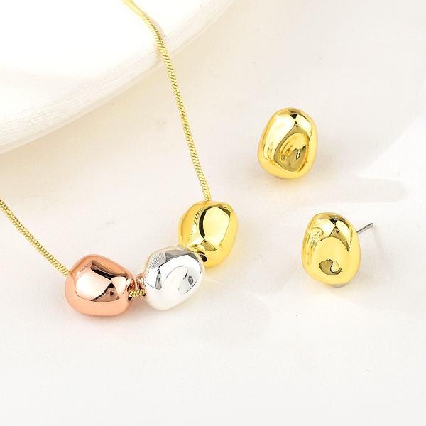 Picture of Zinc Alloy Colorful 2 Piece Jewelry Set with Full Guarantee