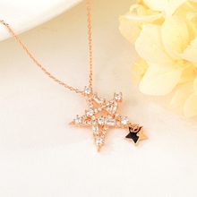 Show details for Copper or Brass Cubic Zirconia Pendant Necklace at Great Low Price