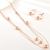Picture of Beautiful Medium Rose Gold Plated 2 Piece Jewelry Set for Female