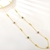 Picture of Party Gold Plated Fashion Sweater Necklace with Speedy Delivery