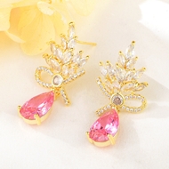 Show details for Fashion Gold Plated Dangle Earrings with 3~7 Day Delivery