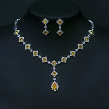 Show details for Recommended Yellow Platinum Plated 2 Piece Jewelry Set with Member Discount